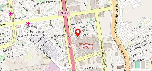 Cocos grill brasas Lima на карте