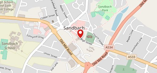 The Cod Father Sandbach на карте
