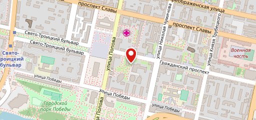 Орион на карте