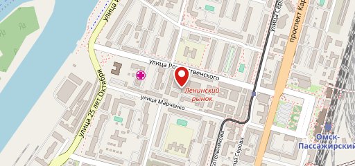 Магазин кофе на карте