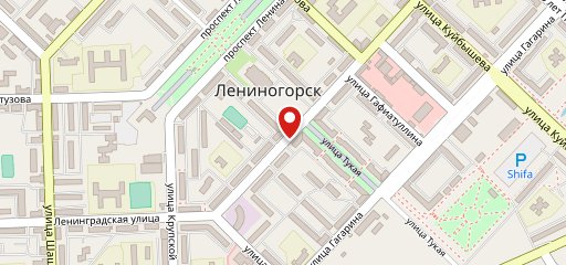 Зефир на карте