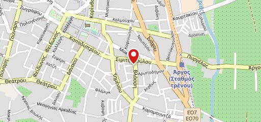 A на карте