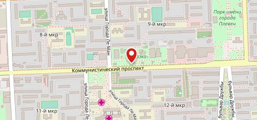 Barista на карте