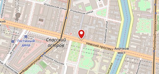 Ресторан Купцов Елисеевых на карте