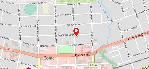 Colac Reception Centre на карте
