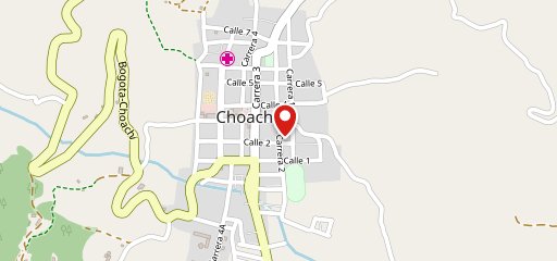 Colibrí на карте