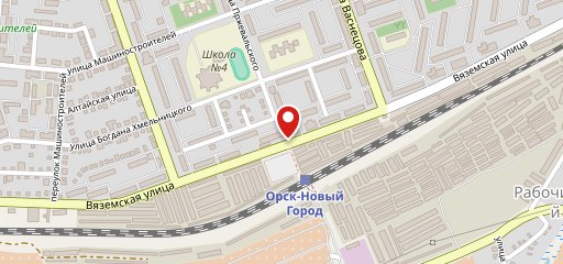 Комбинат школьного питания на карте