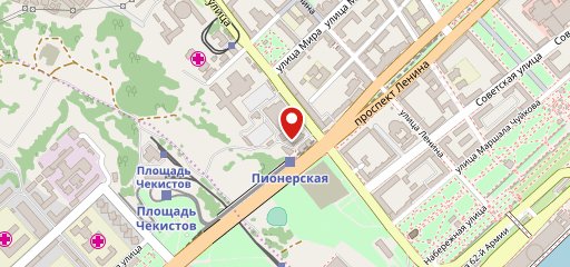Камин на карте