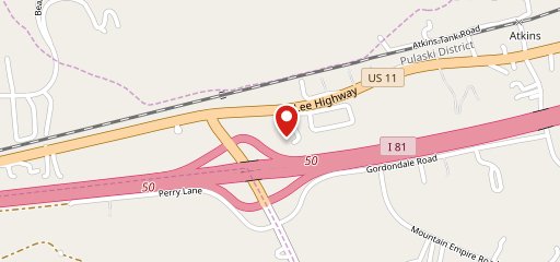 Comfort Inn Atkins-Marion I-81 на карте