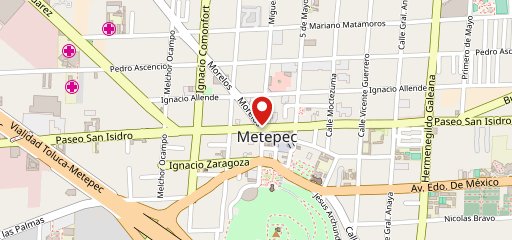 Las delicias Villa de Metepec на карте
