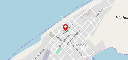 Restaurante Complemento Holbox на карте