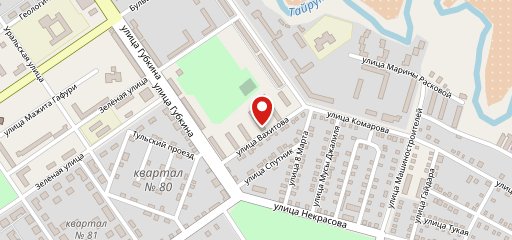 Кондитерский магазин, Производственный цех на карте