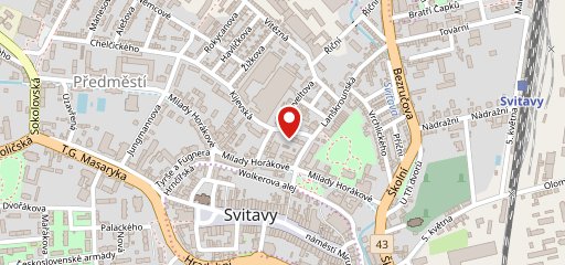 Restaurace Coolna Svitavy на карте
