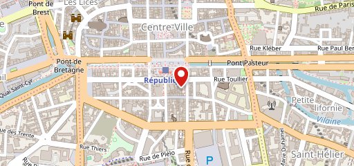 Coquillettes - Rennes на карте