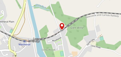 Corby Bridge Inn на карте
