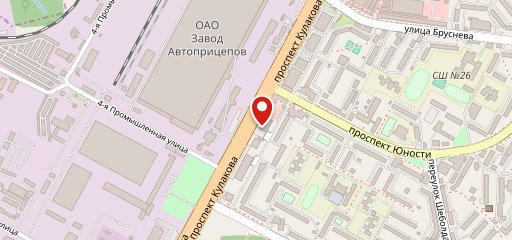 Cosa nostra, пиццерия на карте