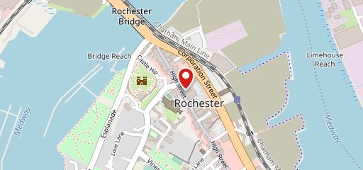 Costa Coffee - Rochester High Street на карте