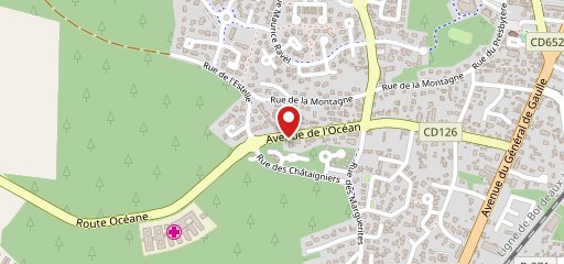 Côte d'argent на карте