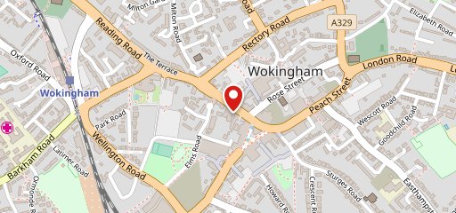 Côte Wokingham на карте