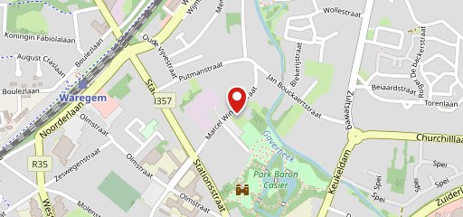 Cottage Waregem на карте