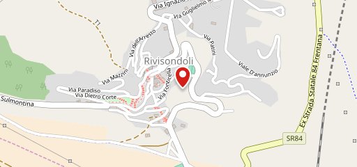 Country Rivisondoli Ristorante, Cocktail Bar & Eventi на карте