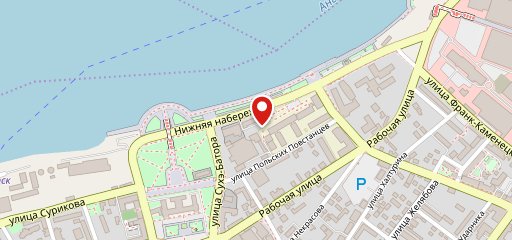 Загородный отель "Парус" на карте