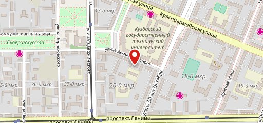 Cox's на карте