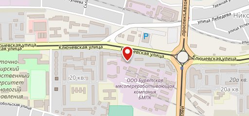 Дангина Бурятская Кухня на карте