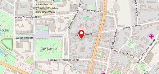 CRAFT PIZZA - Крафт Пицца - Смоленск на карте