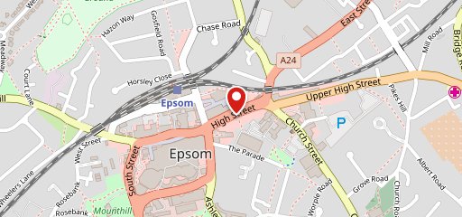 Creams Cafe Epsom на карте