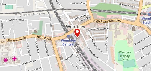 Creams Cafe Wembley на карте