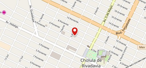 Tacos árabes Crisfa los mejores de cholula на карте