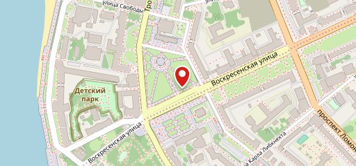 Крок на карте