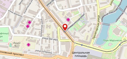 Круассан кафе на карте