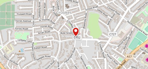 Crookes Chippy на карте
