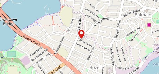Crust Pizza Rozelle на карте