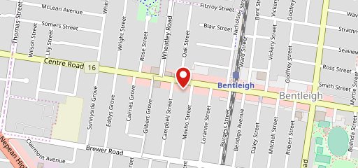 Crust Pizza Bentleigh на карте