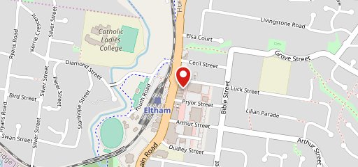 Crust Pizza Eltham на карте