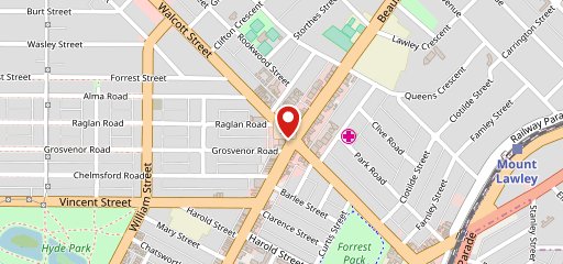 Crust Pizza Mount Lawley на карте