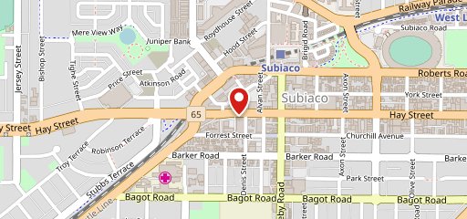 Crust Pizza Subiaco на карте