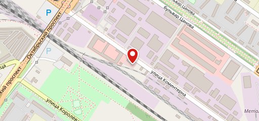 Кристалл Палас на карте