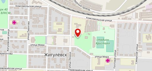 Кристалл на карте