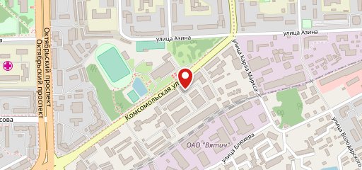 Cтоловая на карте