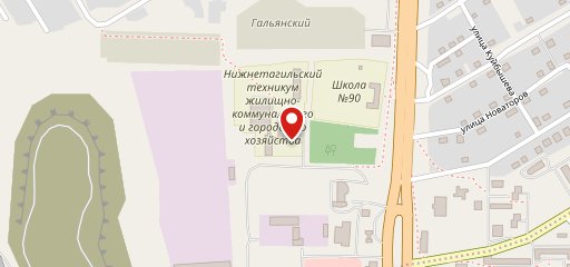 Cтоловая НТТЖК и ГХ на карте