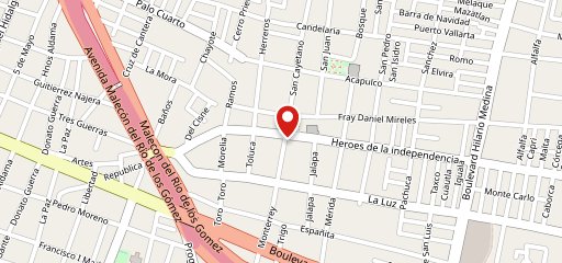Cuatro Vientos на карте