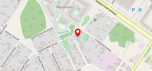На Родниковой на карте