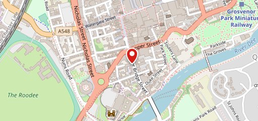 Oddfellows Chester на карте
