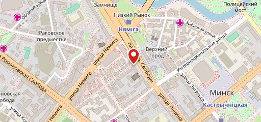 Купрум на карте