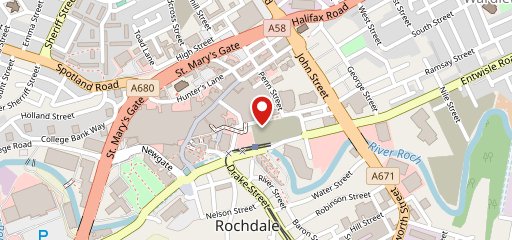 Treehouse Bar Rochdale на карте