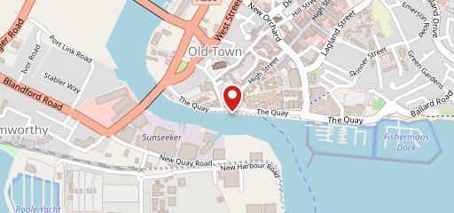 Custom House Poole - Bistro & Bar на карте